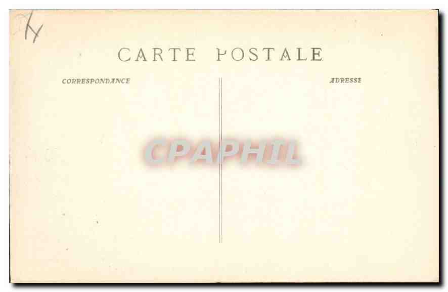 CPA La Sainte Baume Route de l'Hotellerie — Verso