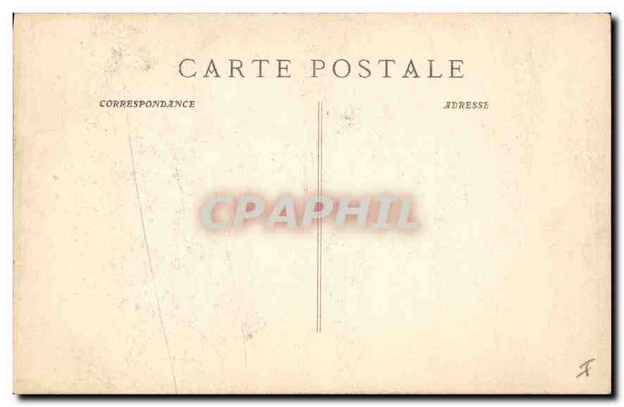 CPA La Sainte Baume Allee des Belladones — Verso