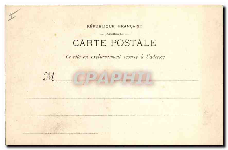 CPA La Sainte Baume L'interieur de la Grotte — Verso