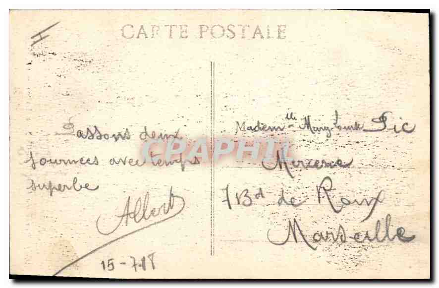 La Sainte-Baume — L'Oratoire — I.P. — Rückseite