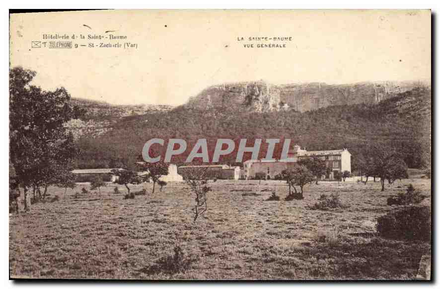 CPA La Sainte Baume Vue generale