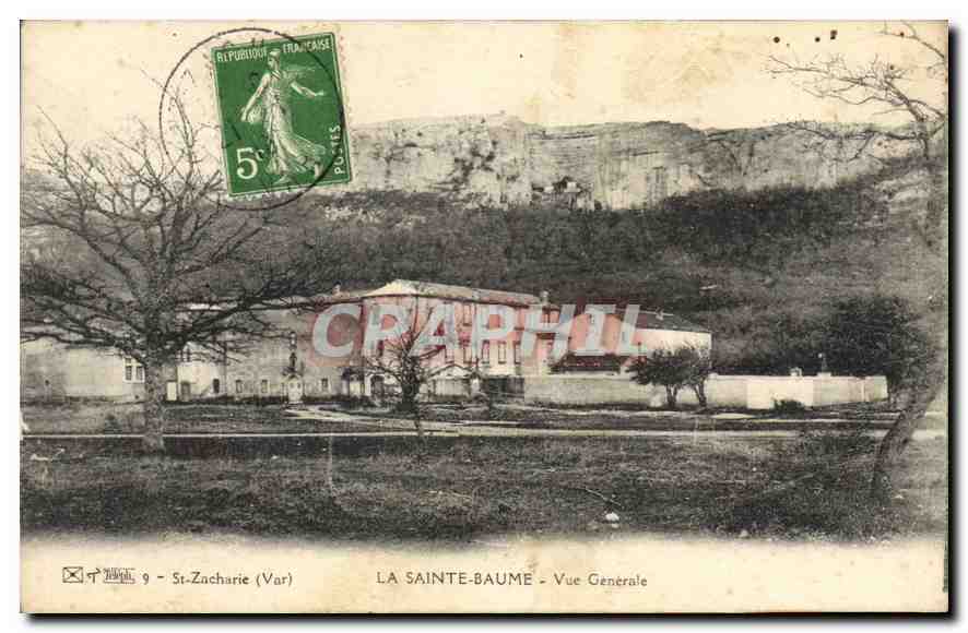 CPA La Sainte Baume Vue generale