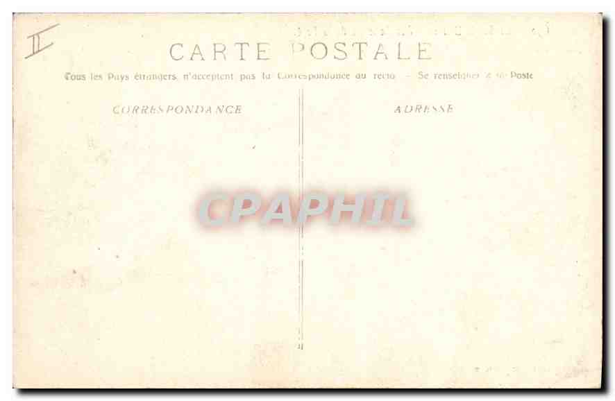 CPA La Sainte Baume Vue generale de la Foret — Verso