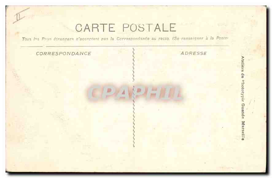 CPA La Sainte Baume Vue generale — Verso