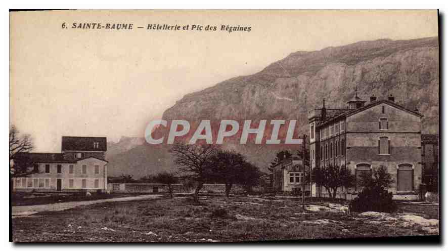 Sainte-Baume — Hôtellerie et Pic des Béguines — éditeur inconnu, n°6