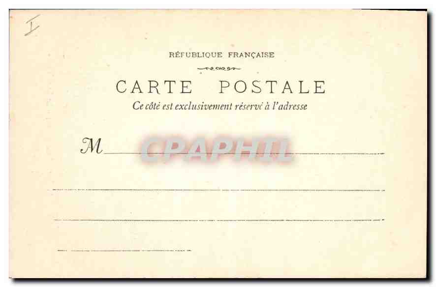 CPA La Sainte Baume Le Saint Pilon — Verso