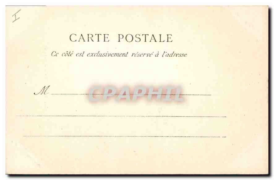 CPA La Sainte Baume  — Verso