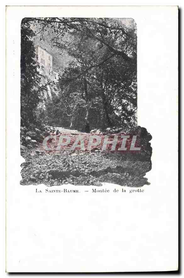 CPA La Sainte Baume Montee de la Grotte