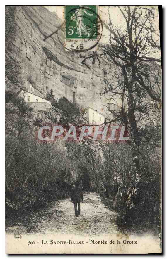 CPA La Sainte Baume Montee de la Grotte