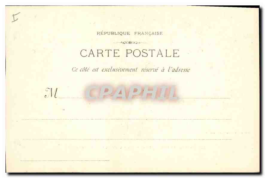 CPA La Sainte Baume Dans la Foret (Le Canape) — Verso