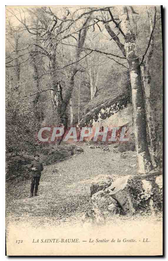 CPA La Sainte Baume Le Sentier de la Grotte
