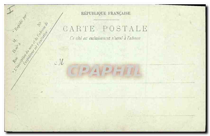 CPA La Sainte Baume Le Sentier de la Grotte — Verso