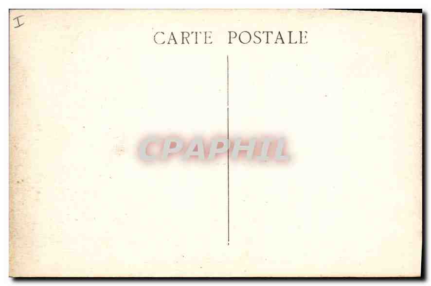 CPA La Sainte Baume La Grotte — Verso