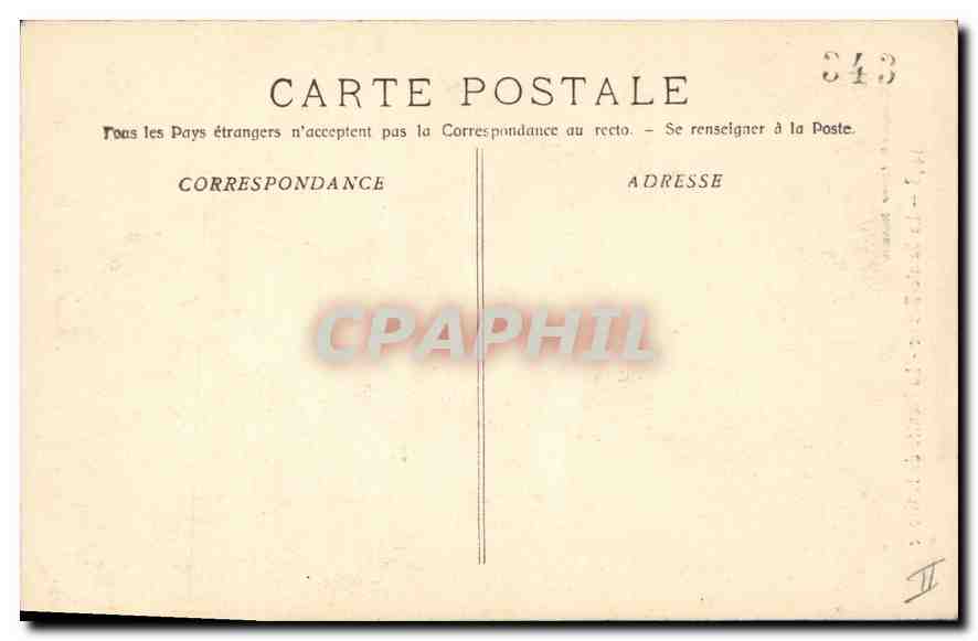 CPA La Sainte Baume La Montee de la Grotte — Verso