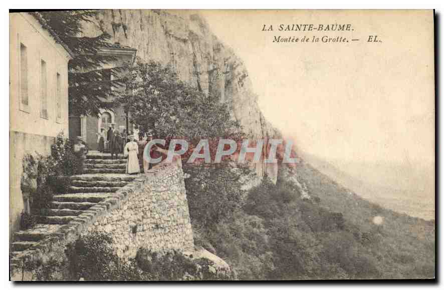La Sainte-Baume — Montée de la Grotte — EL.