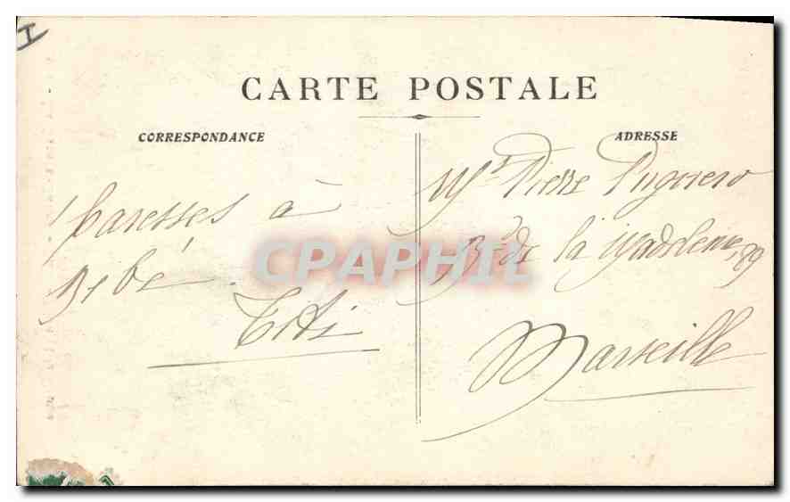 CPA La Sainte Baume Le St Pilon et la Grotte — Verso