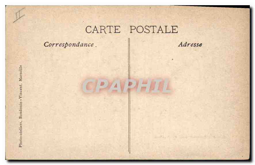 CPA La Sainte Baume L'Hotellerie — Verso