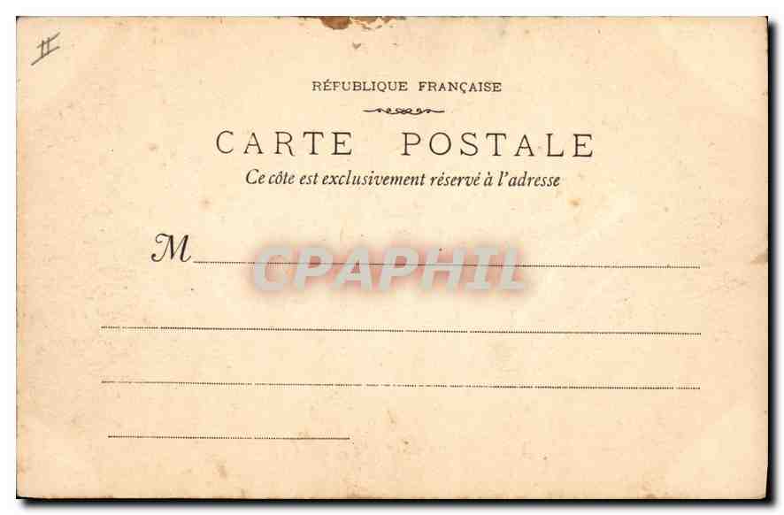 CPA La Sainte Baume La Nouvelle Chapelle — Verso
