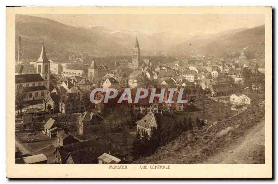 CPA Munster vue generale