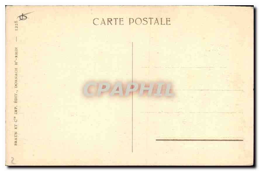 CPA Munster vue generale — Rückseite