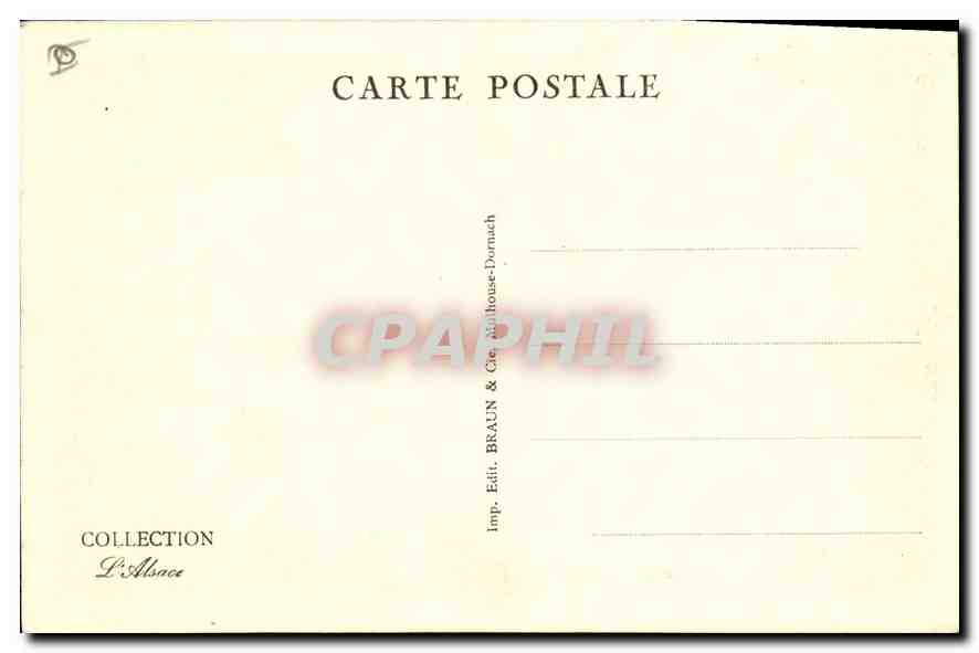 Murbach — L'ancienne abbaye et la chapelle de N.-D. de Lorette — série 5067c — Rückseite