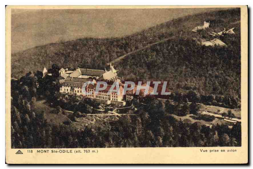 CPA Mont Ste Odile Vue Prise en Avion 
