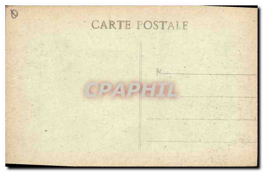 CPA Marseille Porte d'Aix  — Verso