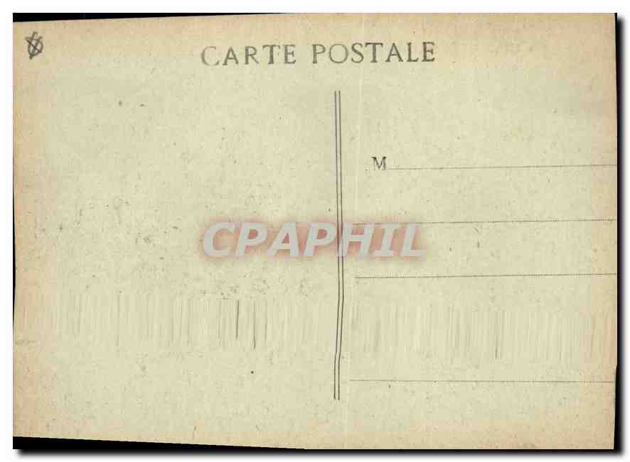 CPA Marseille Porte d'Aix  — Verso