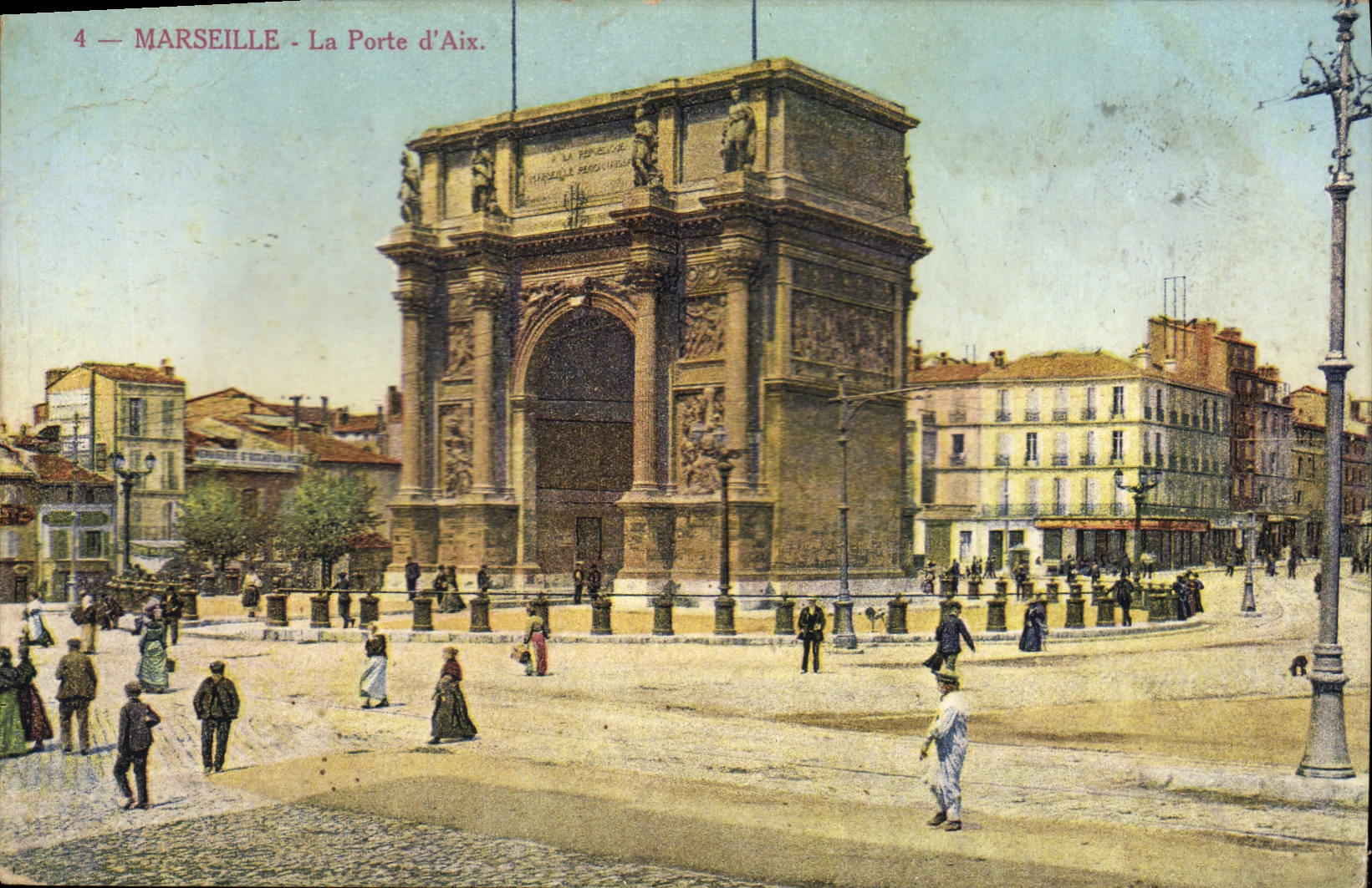 CPA Marseille La Porte d'Aix 