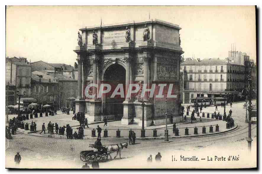 CPA Marseille La Porte d'Aix 