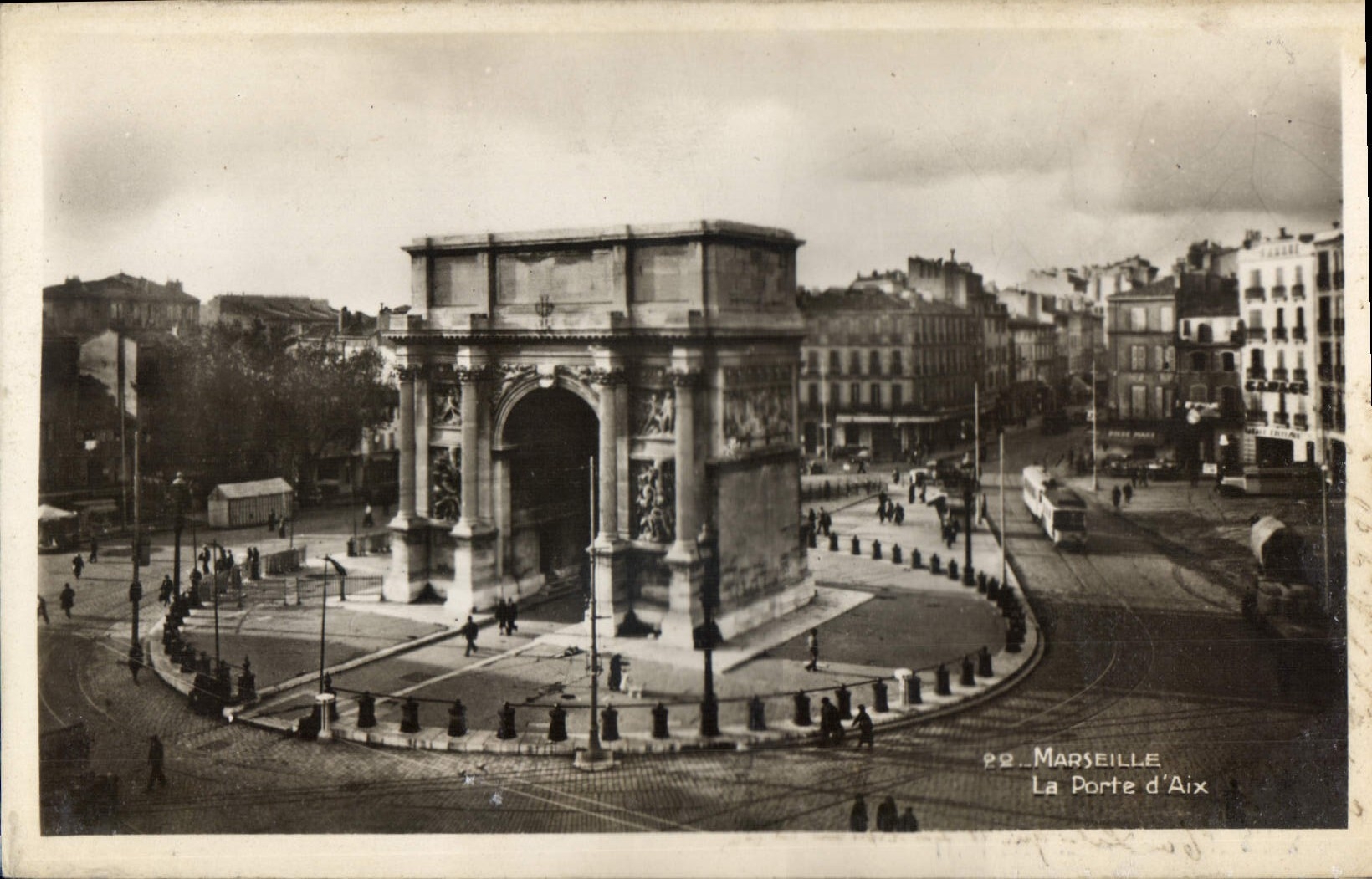 CPA Marseille La Porte d'Aix 