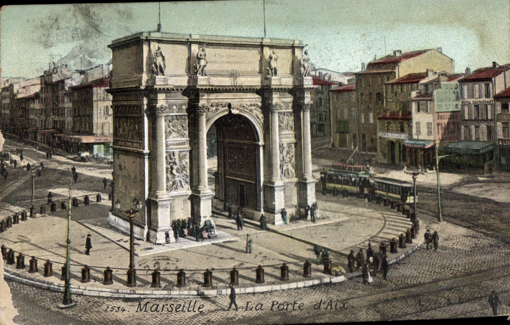 CPA Marseille La Porte d'Aix 
