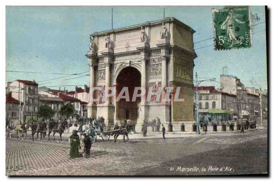 CPA Marseille La Porte d'Aix 