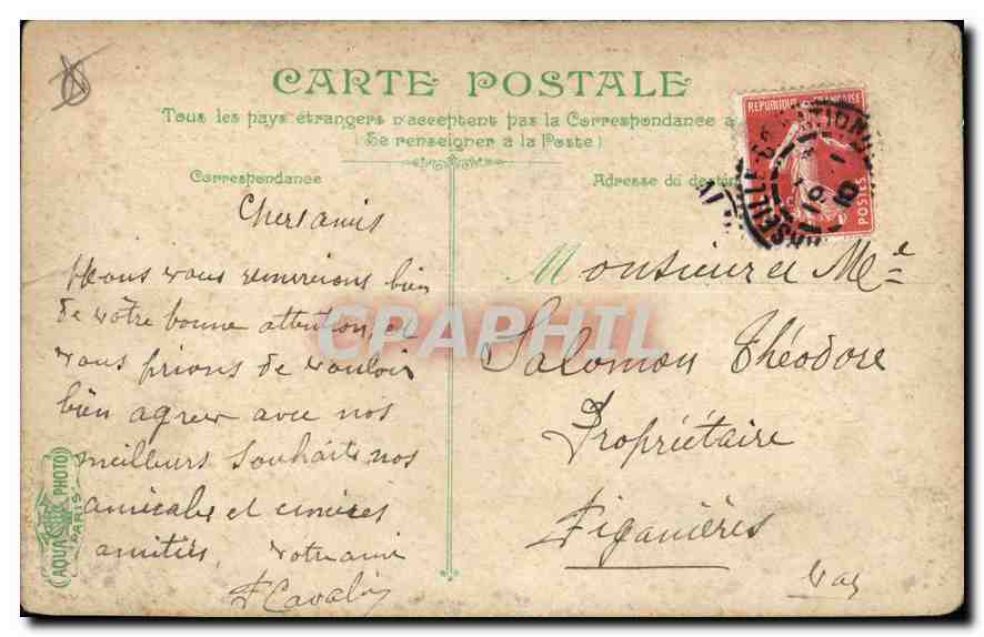 Marseille — La Porte d'Aix — éditeur inconnu, n° 2534 — Reverso