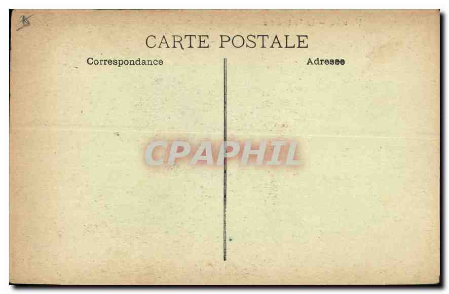 CPA Marseille La Porte d'Aix  — Verso