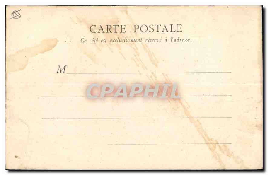 CPA Marseille Porte d'Aix  — Rückseite