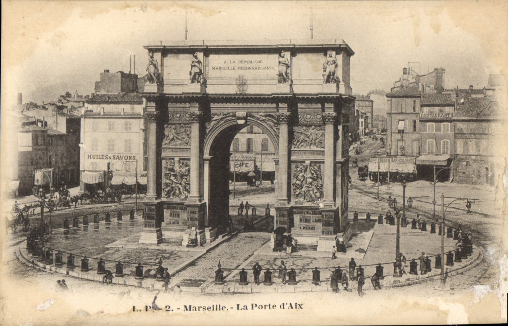 CPA Marseille La Porte d'Aix 
