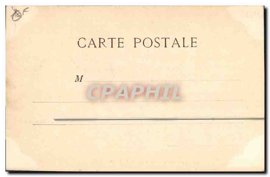 CPA Marseille La Porte d'Aix  — Verso