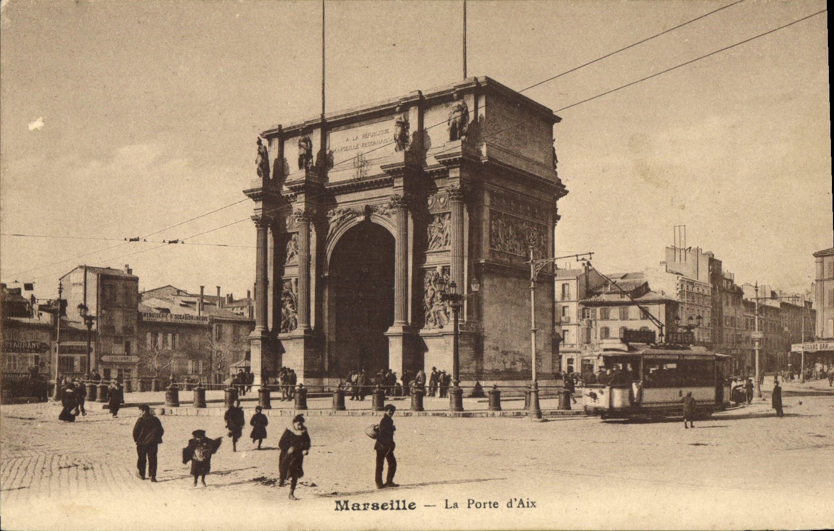 CPA Marseille La Porte d'Aix 