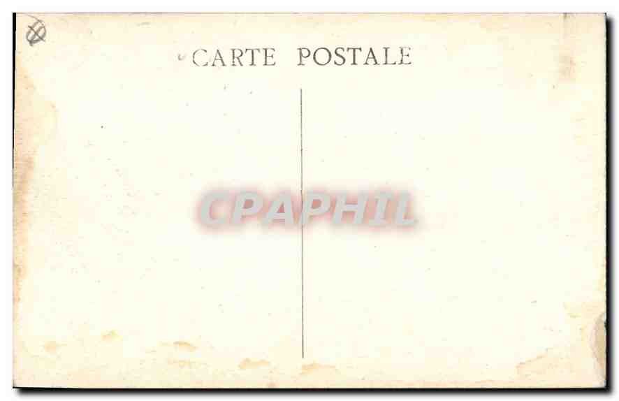 CPA Marseille Porte d'Aix Aix Gate Way  — Verso