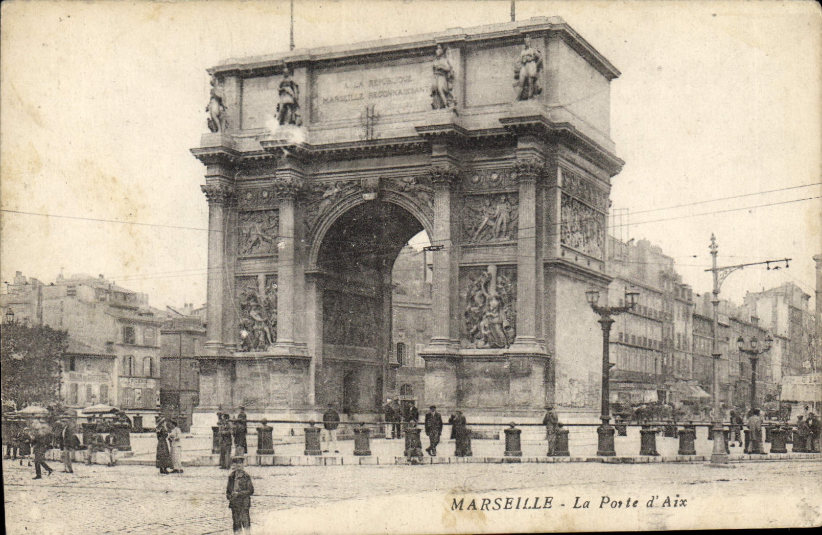 CPA Marseille La Porte d'Aix 
