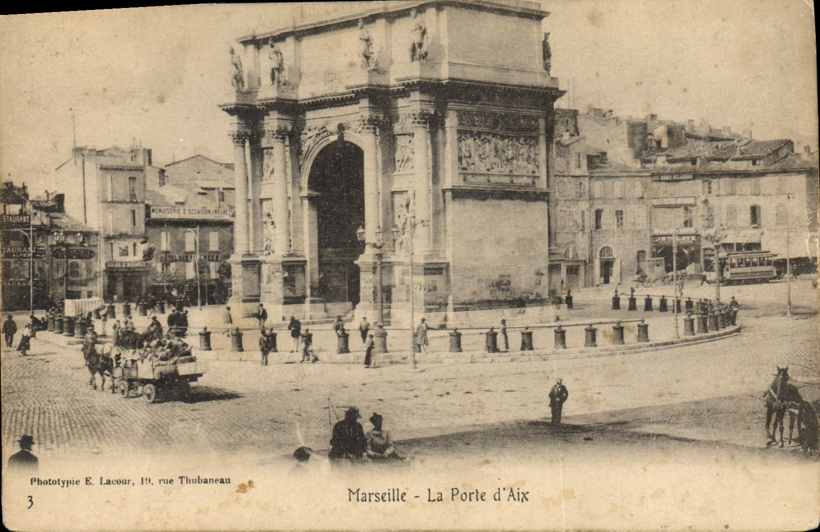 CPA Marseille La Porte d'Aix 