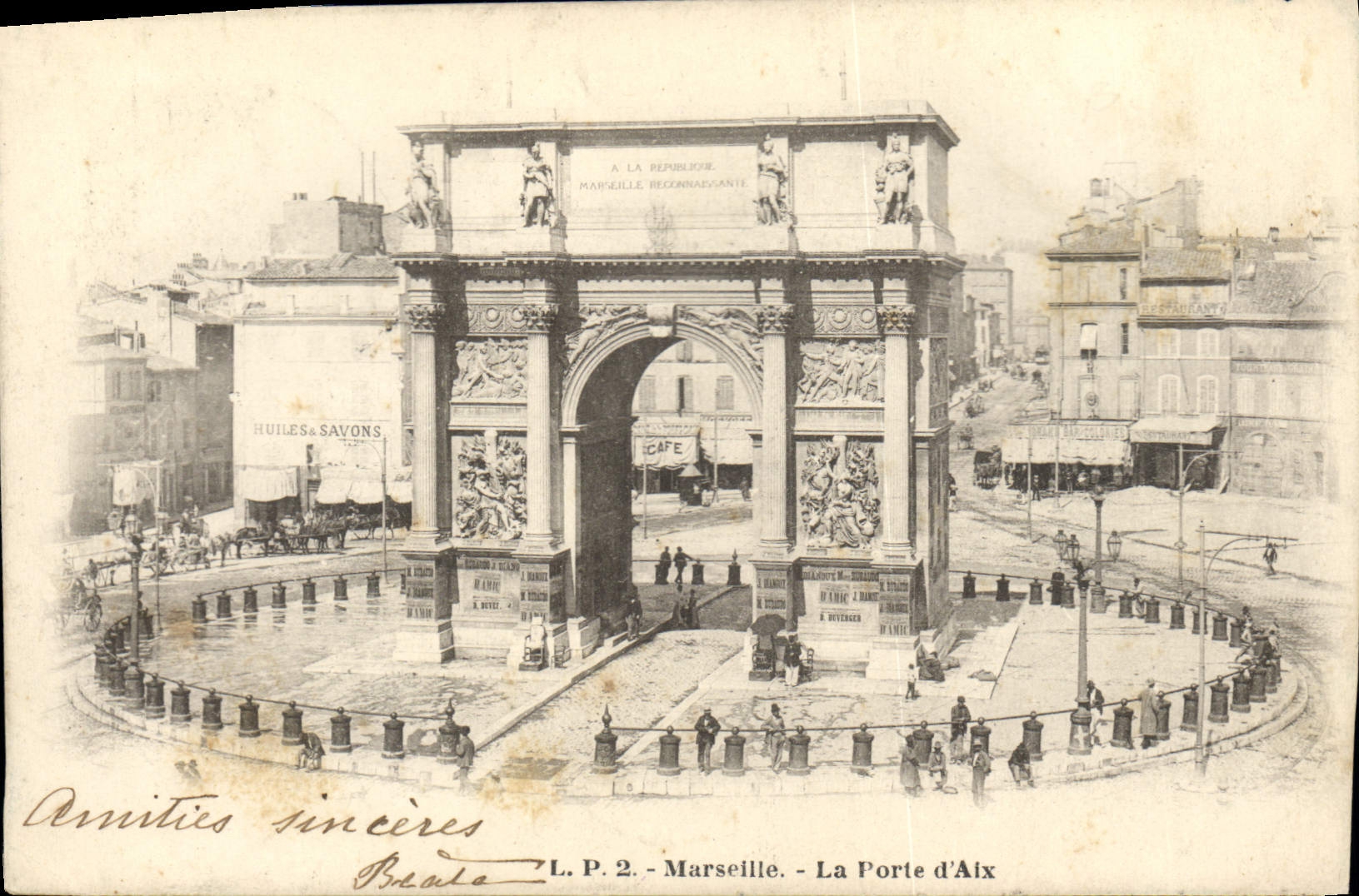 CPA Marseille La Porte d'Aix 