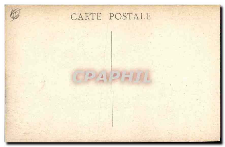 CPA Marseille La Porte d'Aix  — Verso