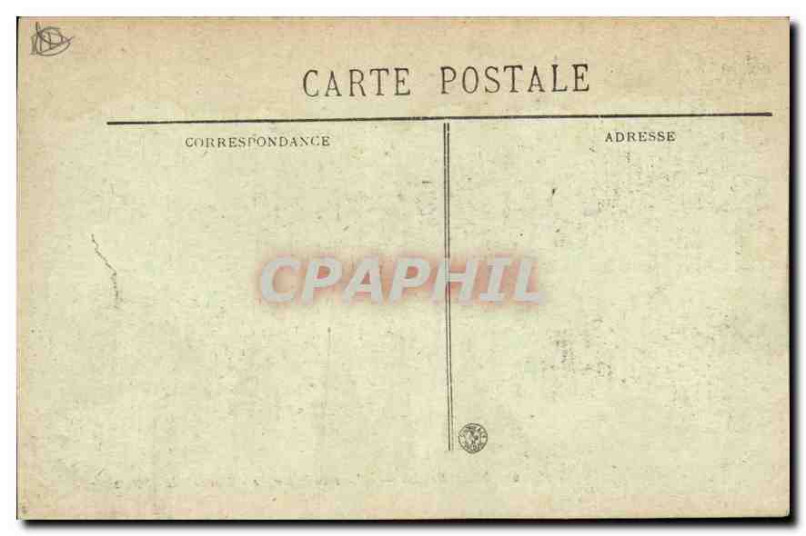 CPA Marseille L'Arc de Triomphe Place d'Aix  — Verso
