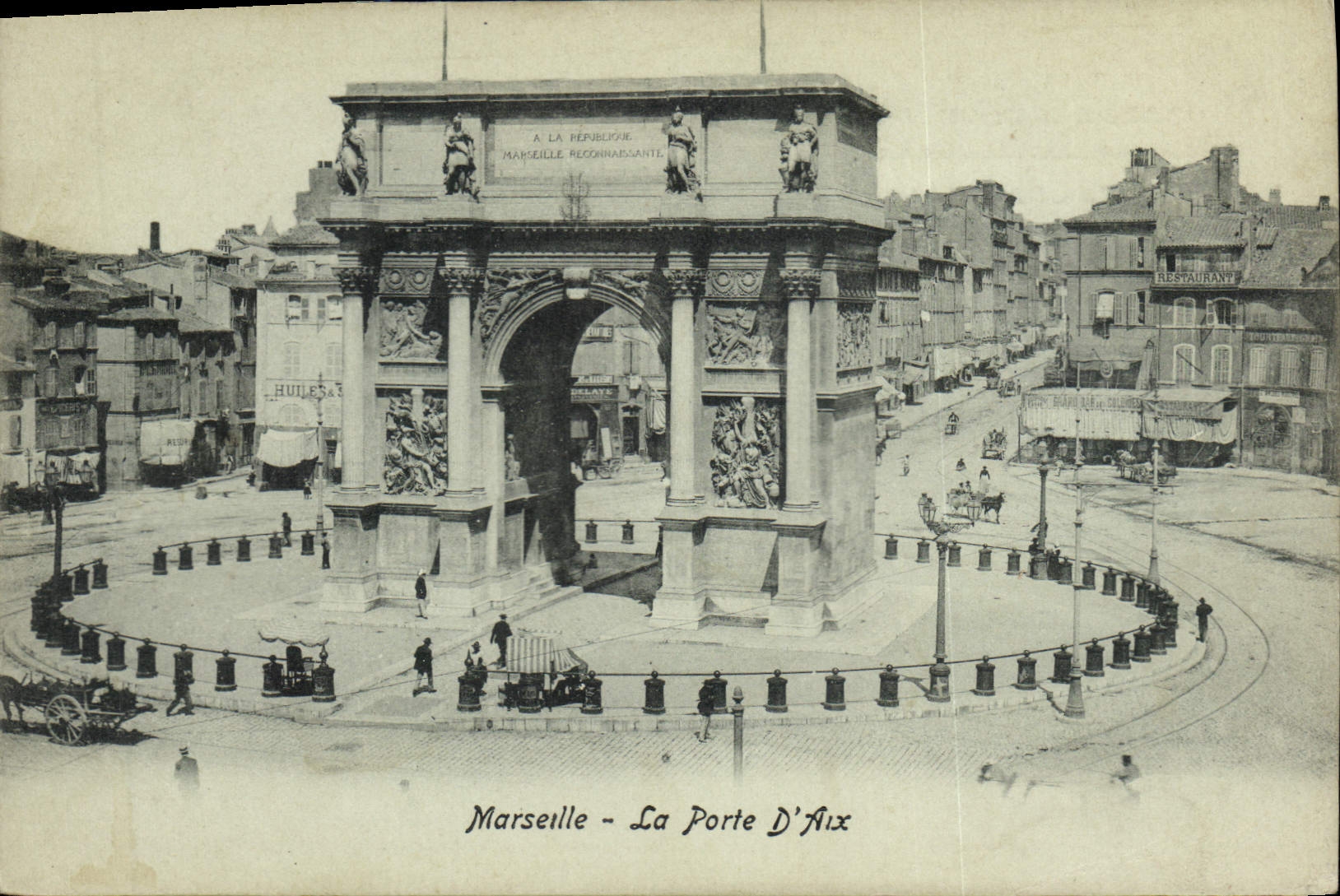 CPA Marseille La Porte d'Aix 