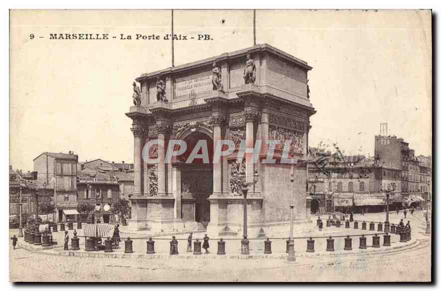 CPA Marseille La Porte d'Aix 