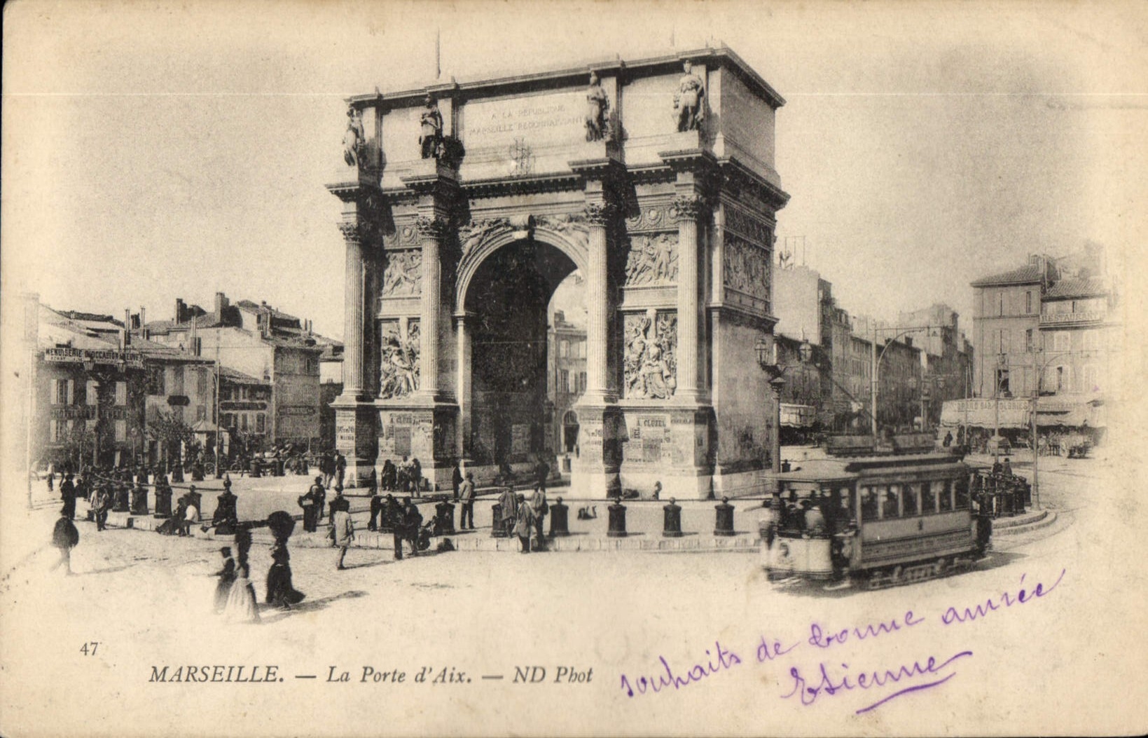CPA Marseille La Porte d'Aix 