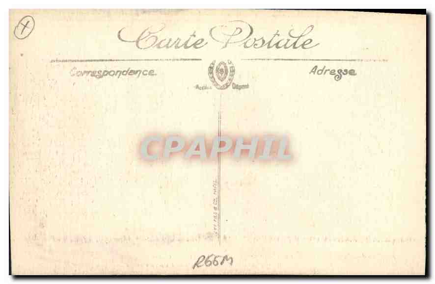 CPA Marseille L'Arc de Triomphe Monument eleve aux Gloires de la Premiere Republique et de l'Empire  — Verso