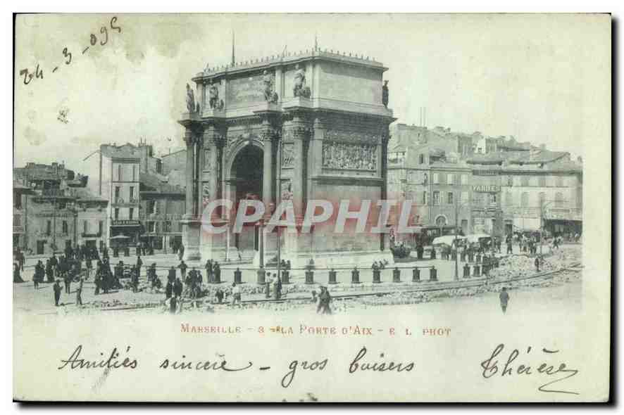 CPA Marseille La Porte d'Aix 